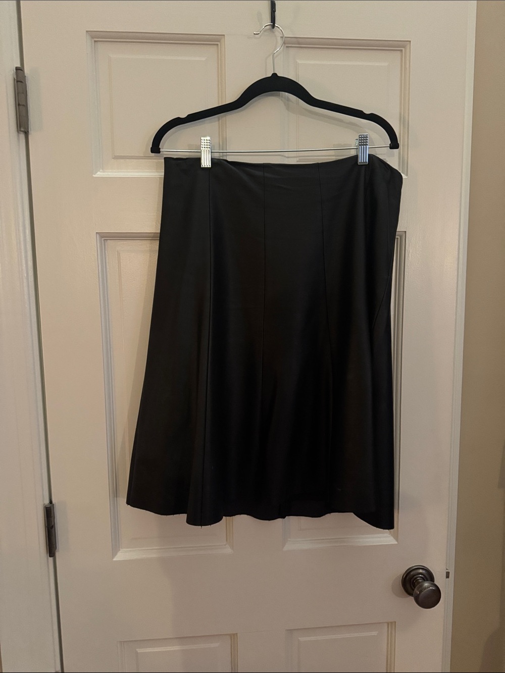 Club Monaco Black A-Line Skirt
